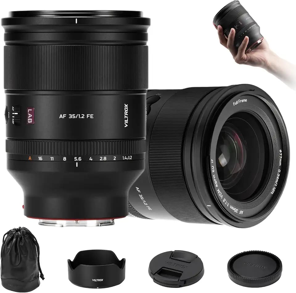 VILTROX AF 35mm F1.2 LAB N FE-Mount Full-Frame Prime Lens for Sony
