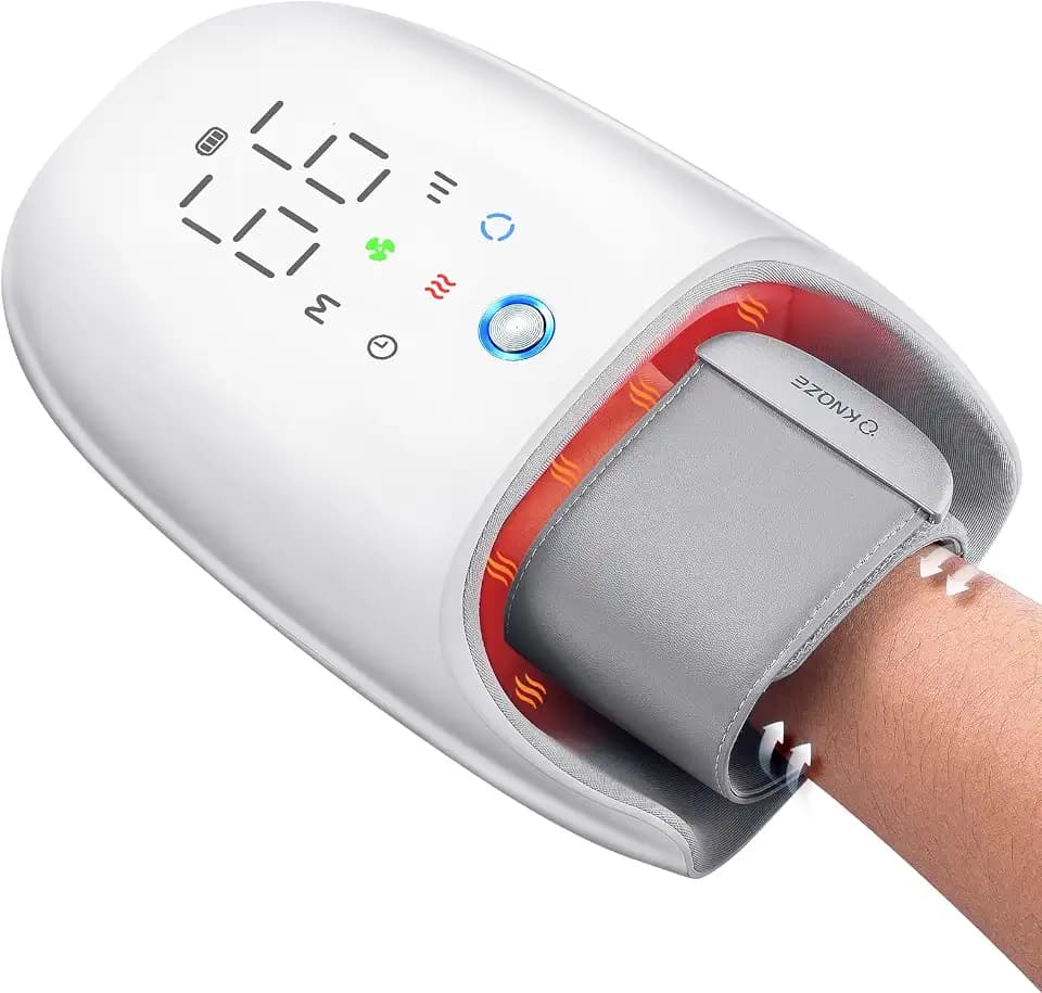 Handmassagegerät mit Kompressionsfunktion, Roll-Knetmassage, Handgelenksmassage. Ein elektrisches Handmassagegerät zur Handpflege und Entspannung, geeignet als Geschenk für Männer und Frauen.