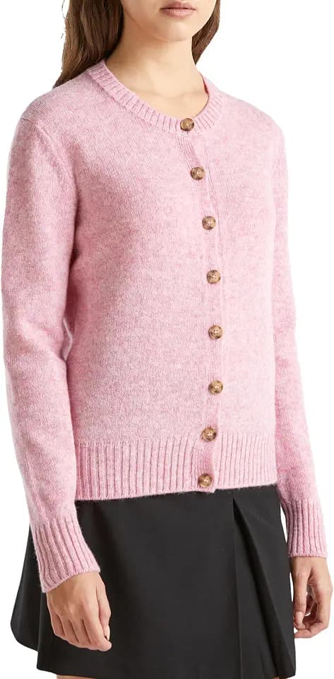 United Colors of Benetton Damen Maglia Coreana M/L 103me500l Strickjacke (1er Pack)