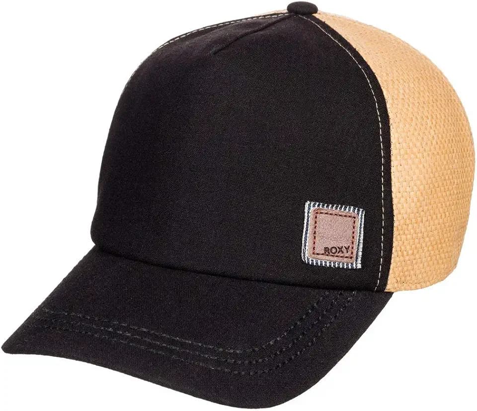 Roxy Women's Incognito Trucker Hat – Adjustable Summer Cap, Lightweight and Breathable Mesh Back Design