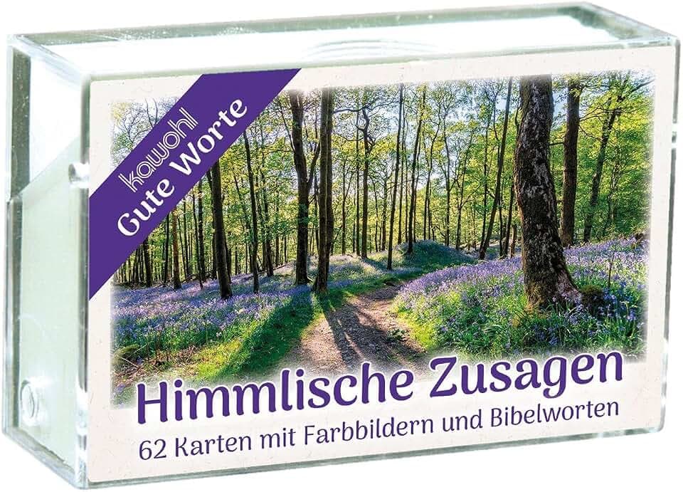 Himmlische Zusagen: 62 Karten mit Farbbildern und Bibelworten