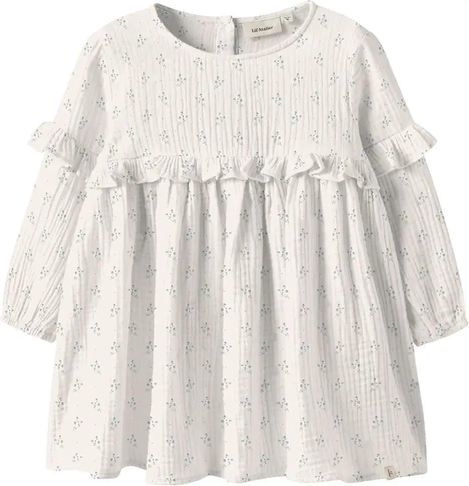 Mädchen Nmfbalia Ls Loose Dress Lil Nmfbalia Ls Loose Dress Lil (1er Pack)