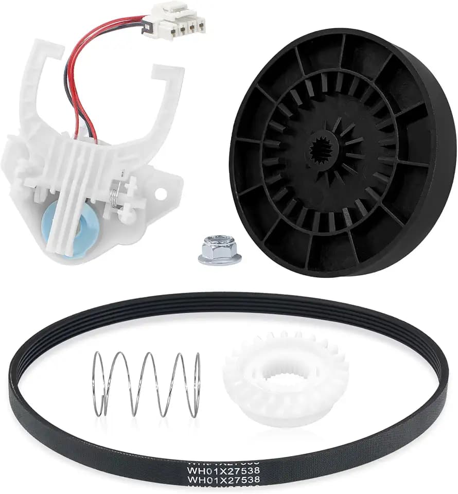 Set of WH03X32097 Transmission Pulley/Nut, WH03X30517 Washer Shift Actuator