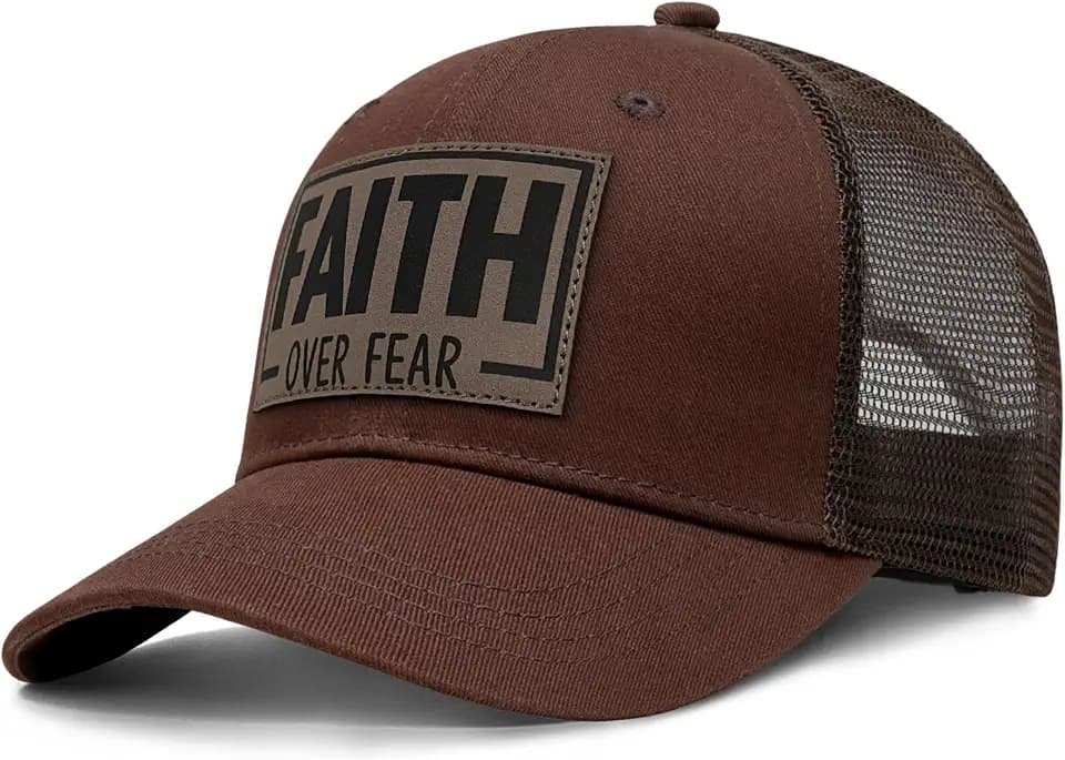 Christian Jesus Cross Hat - Faith Hats for Men Women - Religious Gifts for Thanksgiving Christmas