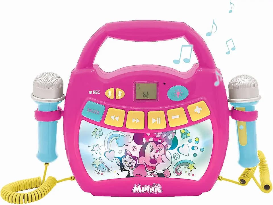 Lexibook, Minnie Mouse, Karaoke-Player, MP320MNZ