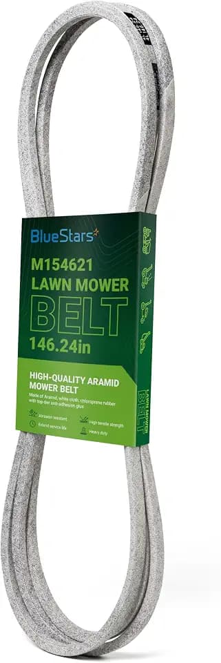 BlueStars M154621 Mower Belt | Aramid Cord | 1/2'' x 146 1/4''