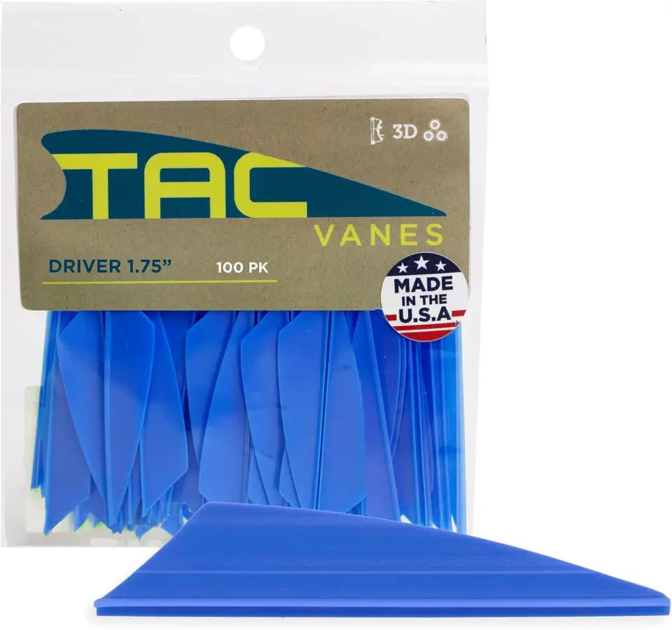 TAC Vanes Driver Hybrid Vanes, Vanes for Archery Bowhunting and Recreational Shooting