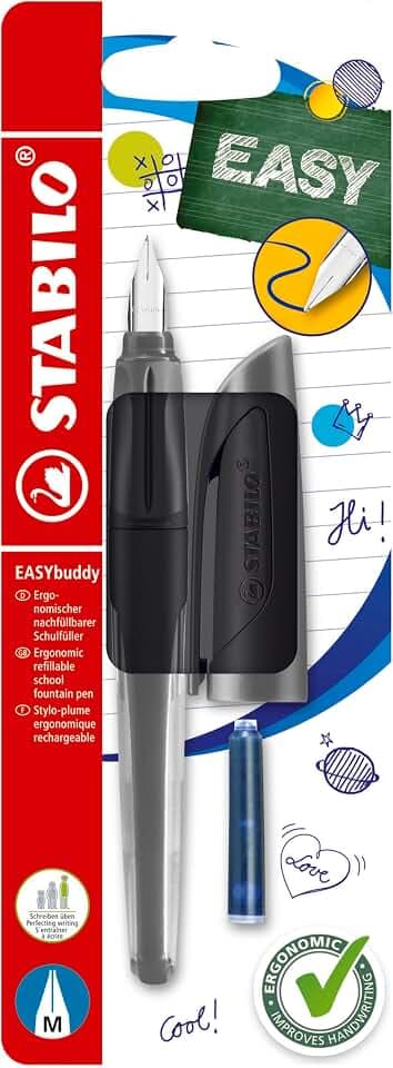 STABILO - Schulfüller mit Standard-Feder M - EASYbuddy Twilight Sky