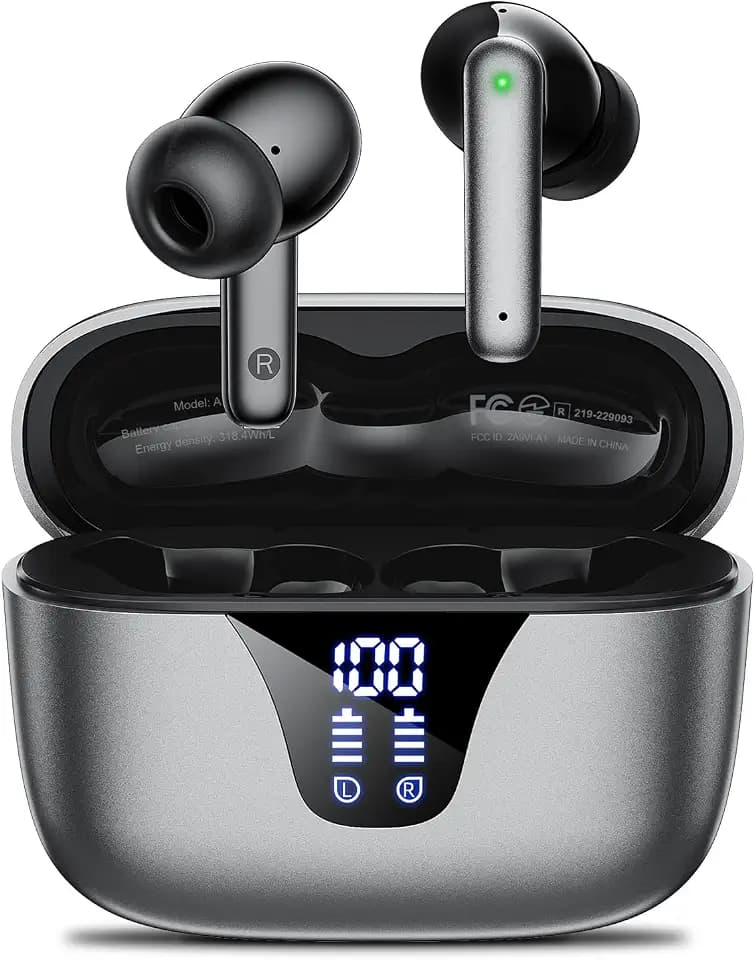 Wireless Earbuds, Bluetooth 5.4 Bluetooth Headphones, 48H Playtime Ear Bud