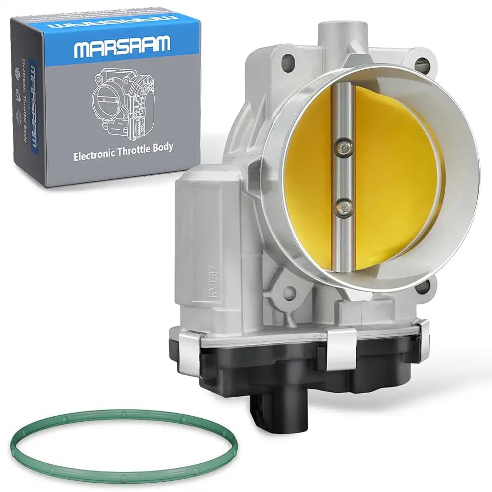 Marsram Throttle Body Fit for 2007-2008 Chevy Silverado Tahoe GMC Escalade