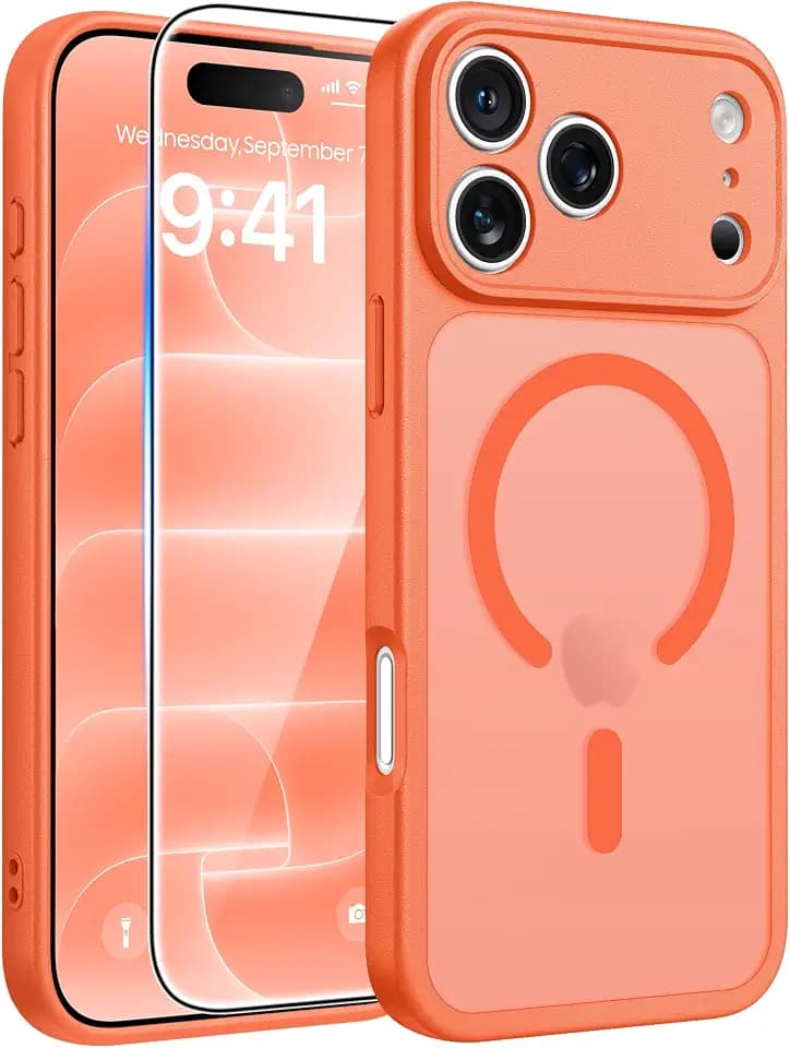 FNTCASE for iPhone 18 Pro Max Case / 17 Pro Max Case, Fit for Magsafe