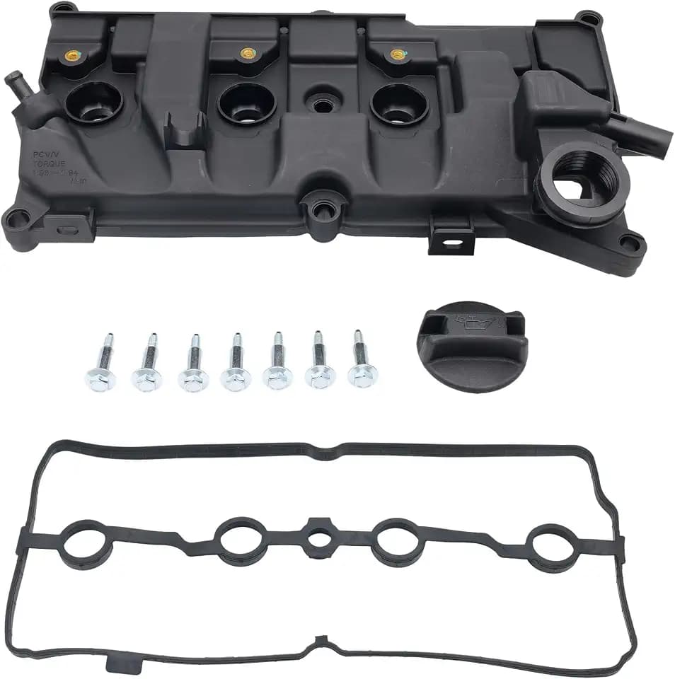 NOVAPARTS 132641KC1A Engine Valve Cover w/Gasket for 2011-2017 Nissan Juke 1.6L Replaces # 13264-1KC1A 13264-1KC0A