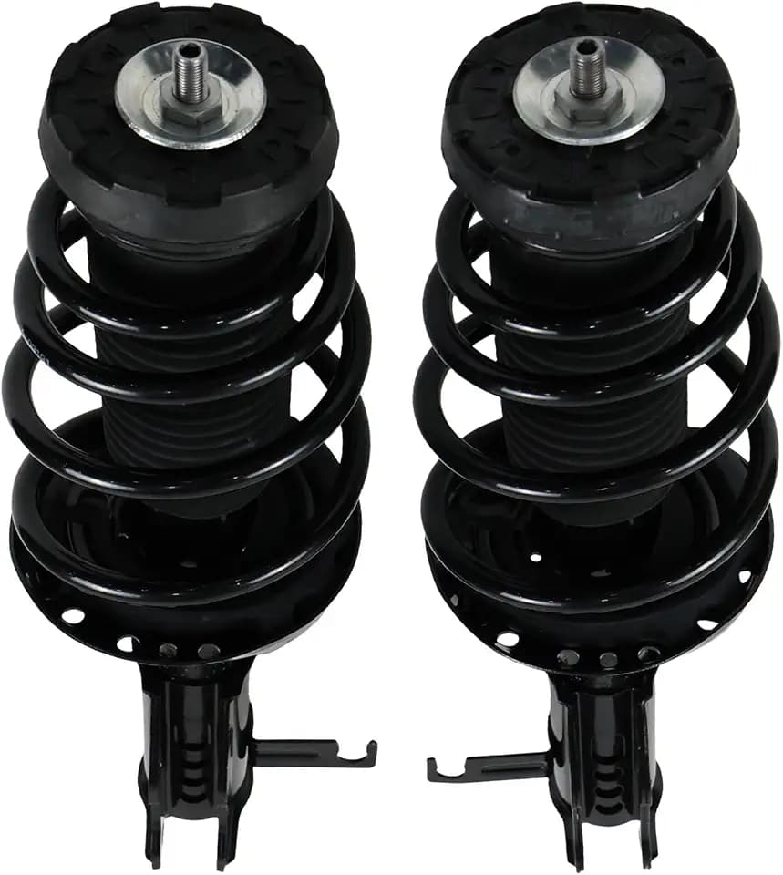 Front Complete Struts Assembly Shock Absorber w Coil Spring Compatible with Chevy Impala 2014-2019, OE Replacement 1333714L,1333714R