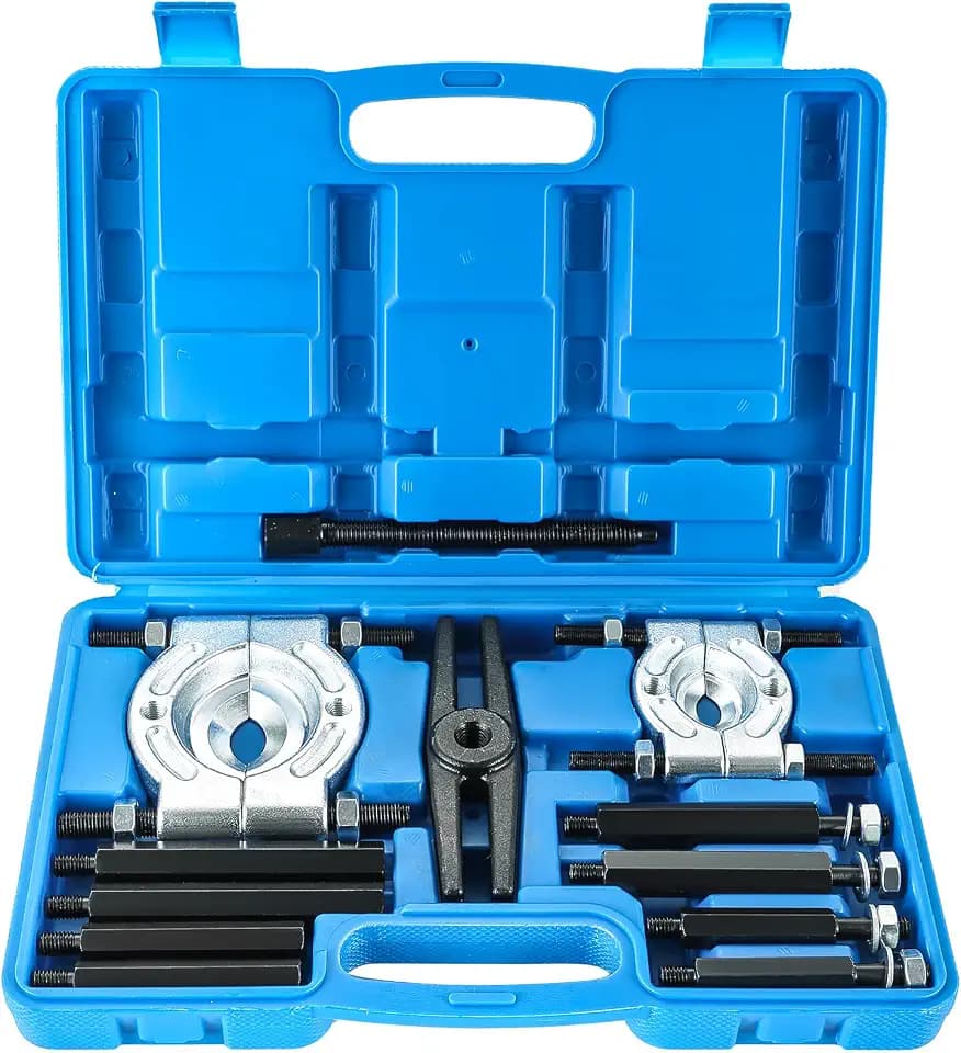 DASBET 12PCS Bearing Puller Set 5-Ton-Capacity Bearing Separator Kit