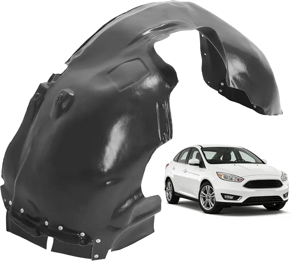 ALMULOO Front Fender Liner Compatible with 2012-2018 Ford Focus