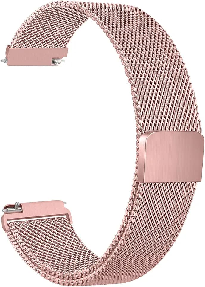 Watch Bands 20mm 22mm Quick Release Watch Strap, Stainless Steel Mesh Replacement Strap for Women Men