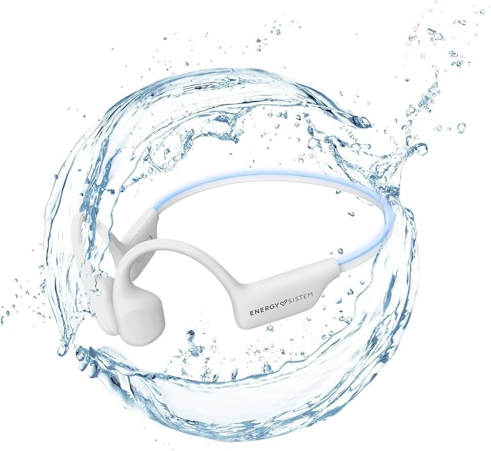 Energy Sistem AquaSport Bluetooth-Kopfhörer (Bluetooth 5.4, 11 Stunden Akkulaufzeit, Mikrofon, MP3-Player, wasserdicht)