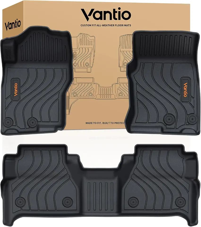 Floor Mats for Nissan Frontier 2026 2025 2024 2023 2022 CrewCab