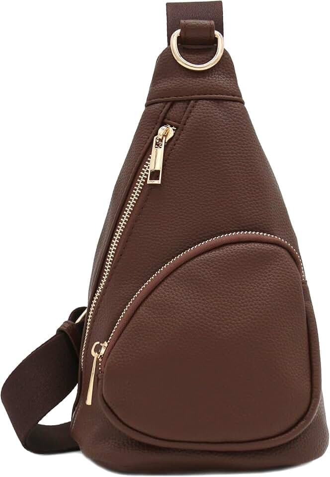 FashionPuzzle Compact Triangle Sling Bag