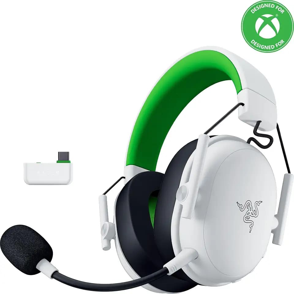 Razer BlackShark V3 X HyperSpeed Wireless Xbox Gaming Headset, White
