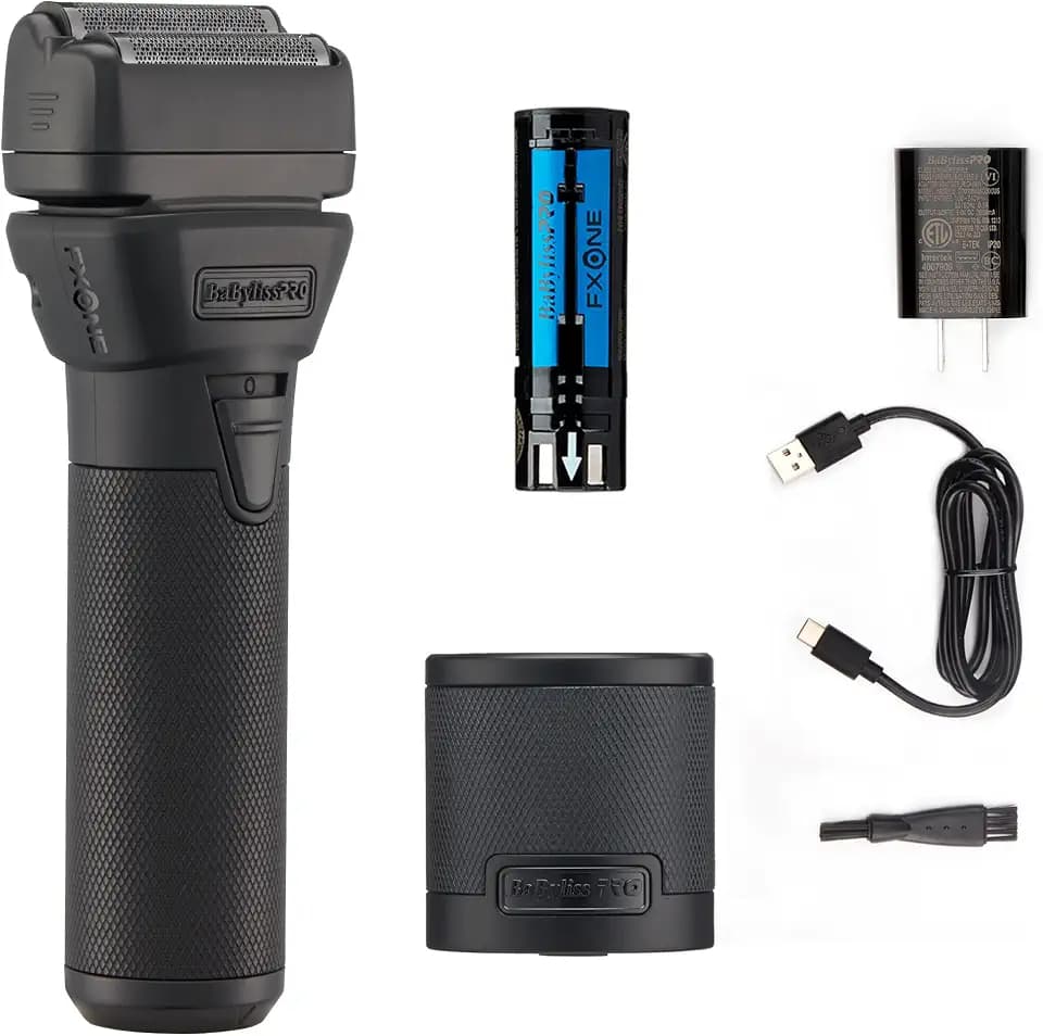 BaBylissPRO FXONE Double Foil Stick Shavers with interchangeable battery
