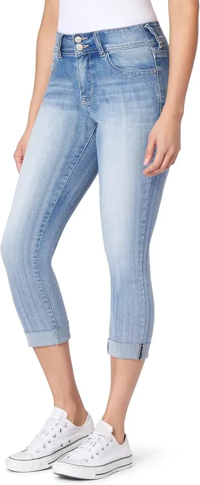 WallFlower Ultra Cropped Jeans for Women, Sizes 0-24