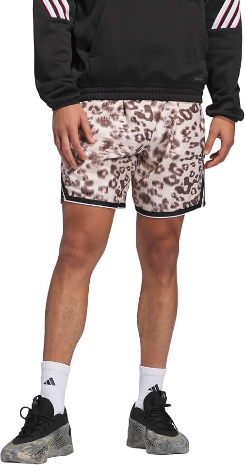 adidas Mens Crazylite All Over Printed Basketball Shorts