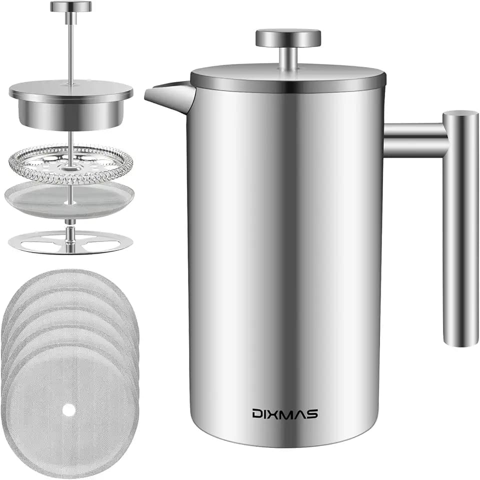 French Press Kaffeebereiter Edelstahl 350 ml