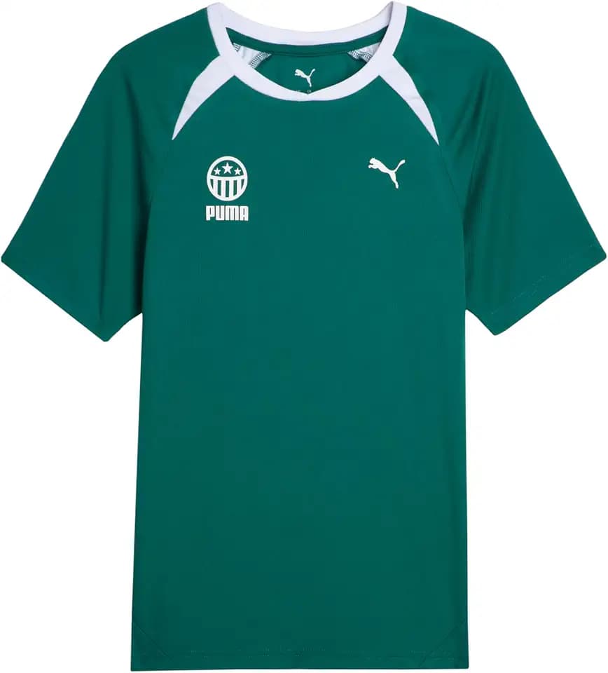 Puma Boys' Short Sleeve Interlock Mesh Soccer T-Shirt