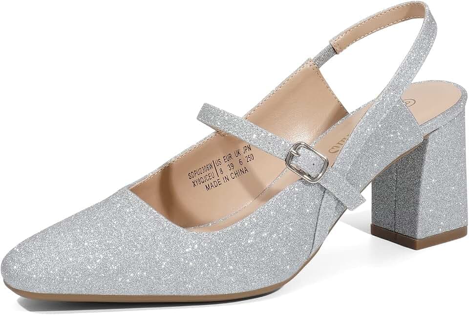 DREAM PAIRS Damen-Pumps mit geschlossener Zehenpartie