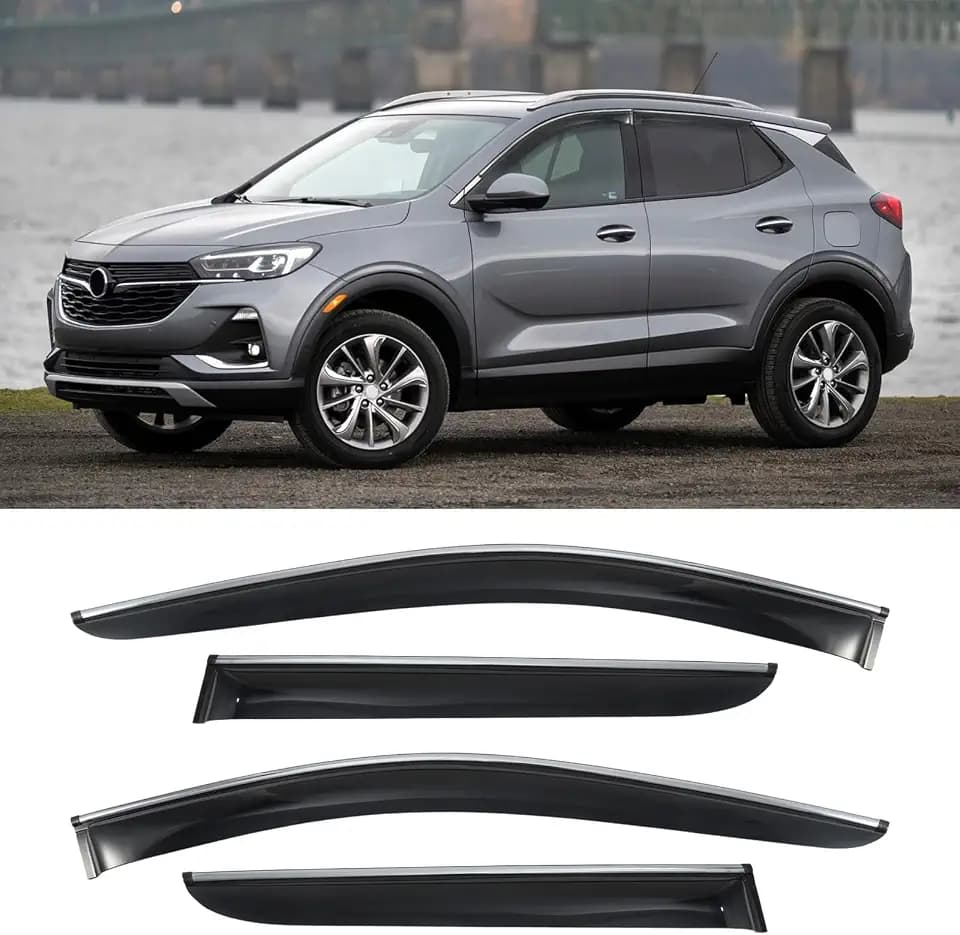 Window Visors Rain Guards for Buick Encore GX 2020-2026 Window Vent Visor