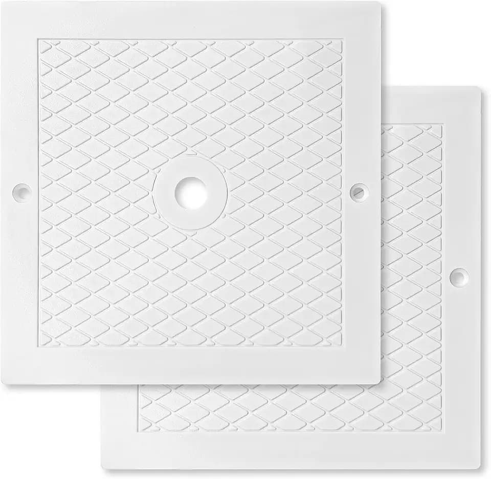 10'' Pool Skimmer Lid/Cover Replacement for Hayward, Square Cover Plates