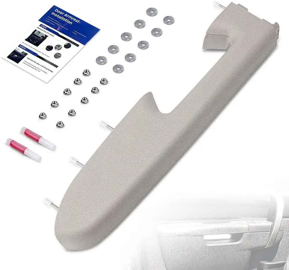 22818466 Front Driver Side Door Armrest Repair Fit for Chevrolet/GMC, Gray