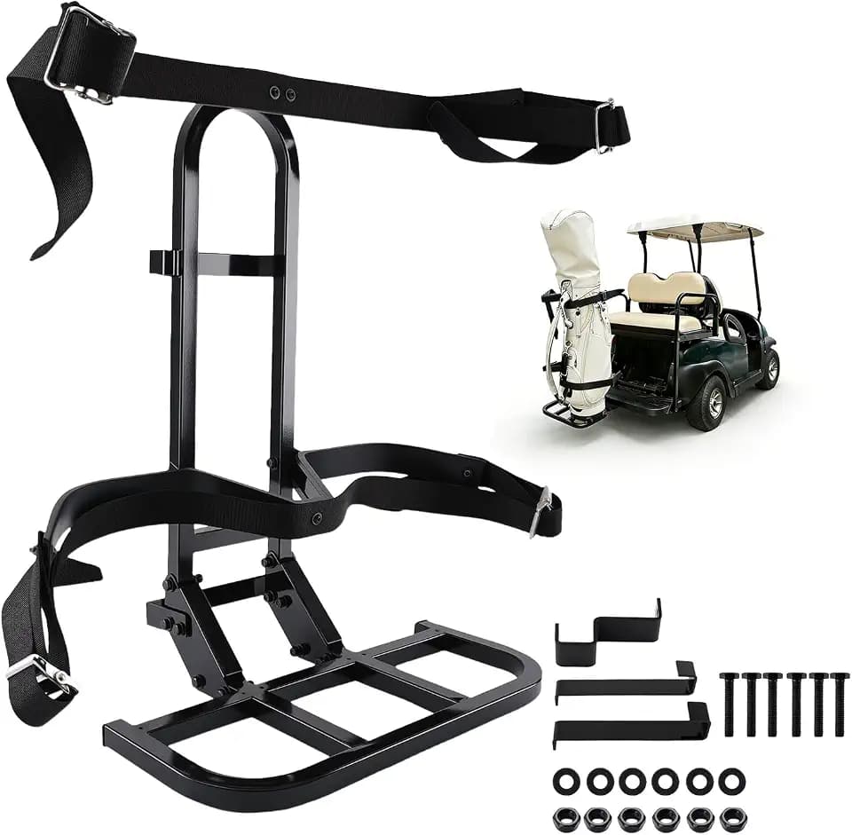 maXpeedingrods Upgraded Golf Cart Rear Seat Bag Holder for Club Car