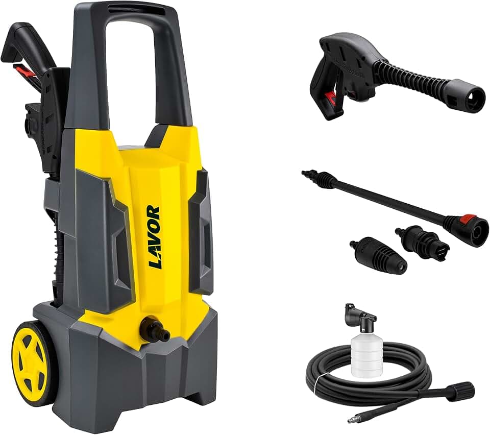 Lavor Hochdruckreiniger Dive Plus 130, max. Druck 130 bar, Fördermenge max. 390 Liter pro Stunde, Motor 1800 Watt
