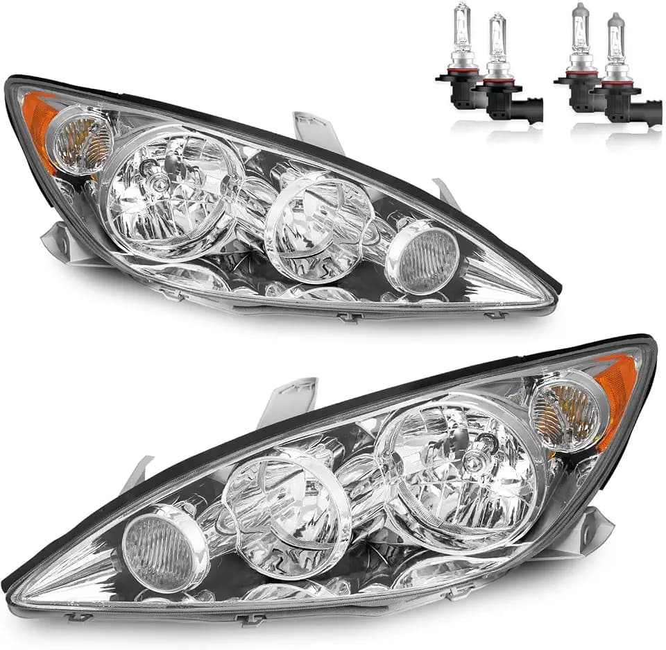 Headlights for 2005-2006 Toyota Camry 4-door sedan Base LE SE XLE