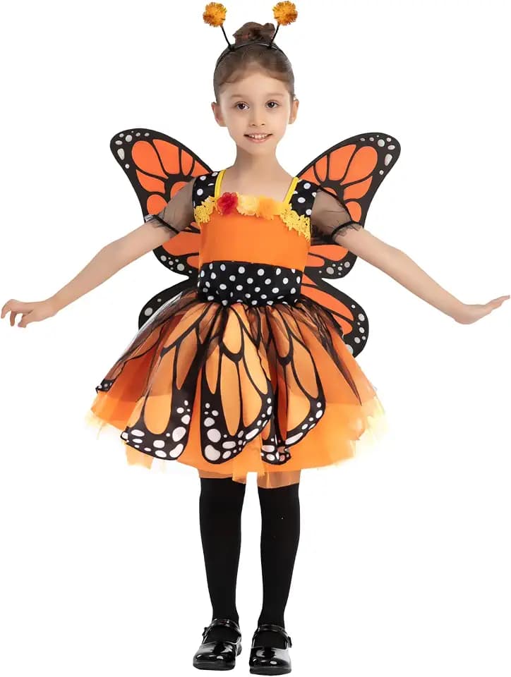 Spooktacular Creations Schmetterlingskostüm für Kinder und Mädchen