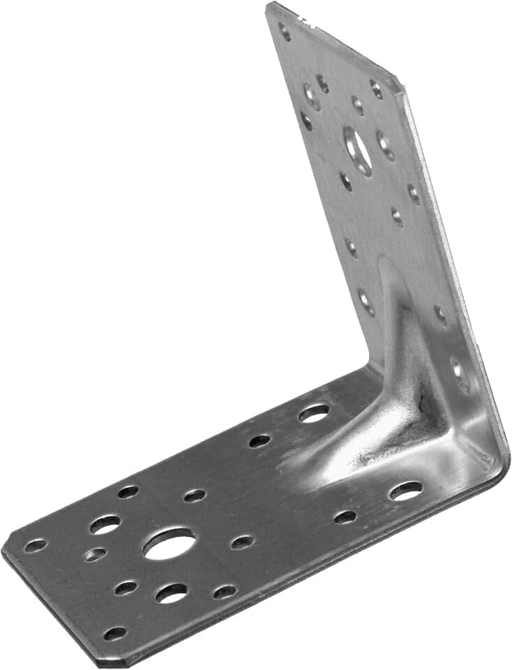 Connex Winkelverbinder 100 x 100 x 90 mm – 12 Stück – verzinkt