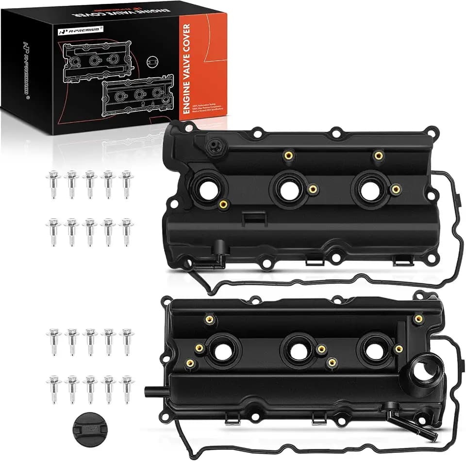 A-Premium Left and Right Engine Valve Cover Kit with Gasket & Bolts