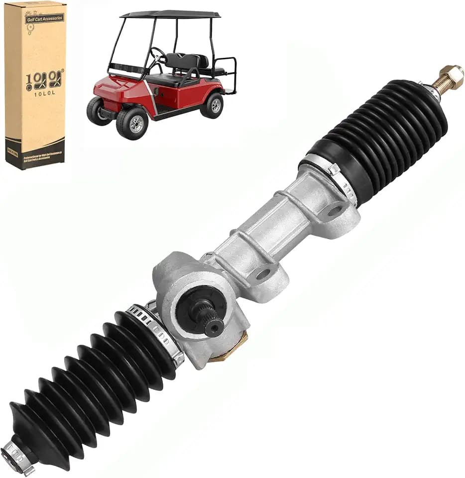 10L0L Steering Gear Box Assembly for Club Car DS, Carryall, Turf Golf Cart 1984-2004, Replace OEM 101878302 1012452
