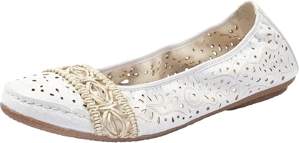 Rieker Damen Klassische Ballerinas 41466, Frauen Flats
