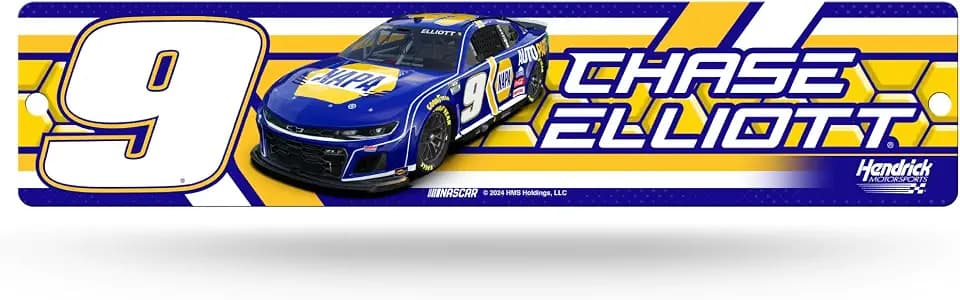 Rico Industries NASCAR Racing Ty Gibbs No. 54 Plastic 4" x 16" Street Sign