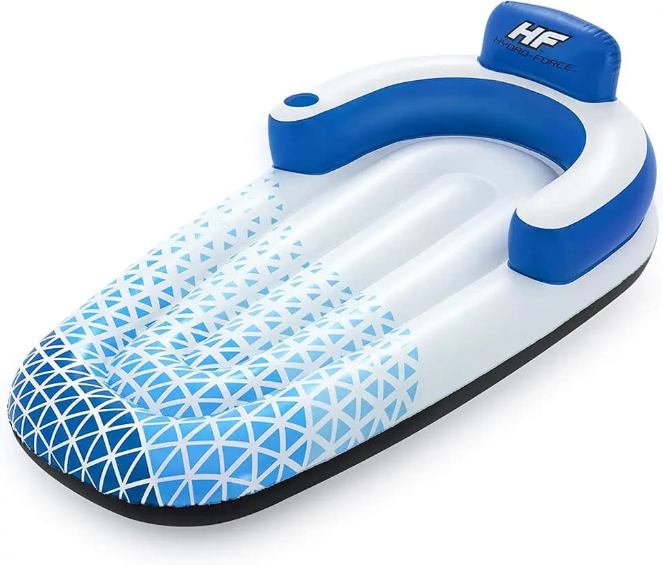 Hydro-Force Indigo Wave Pool Lounge Float 72”