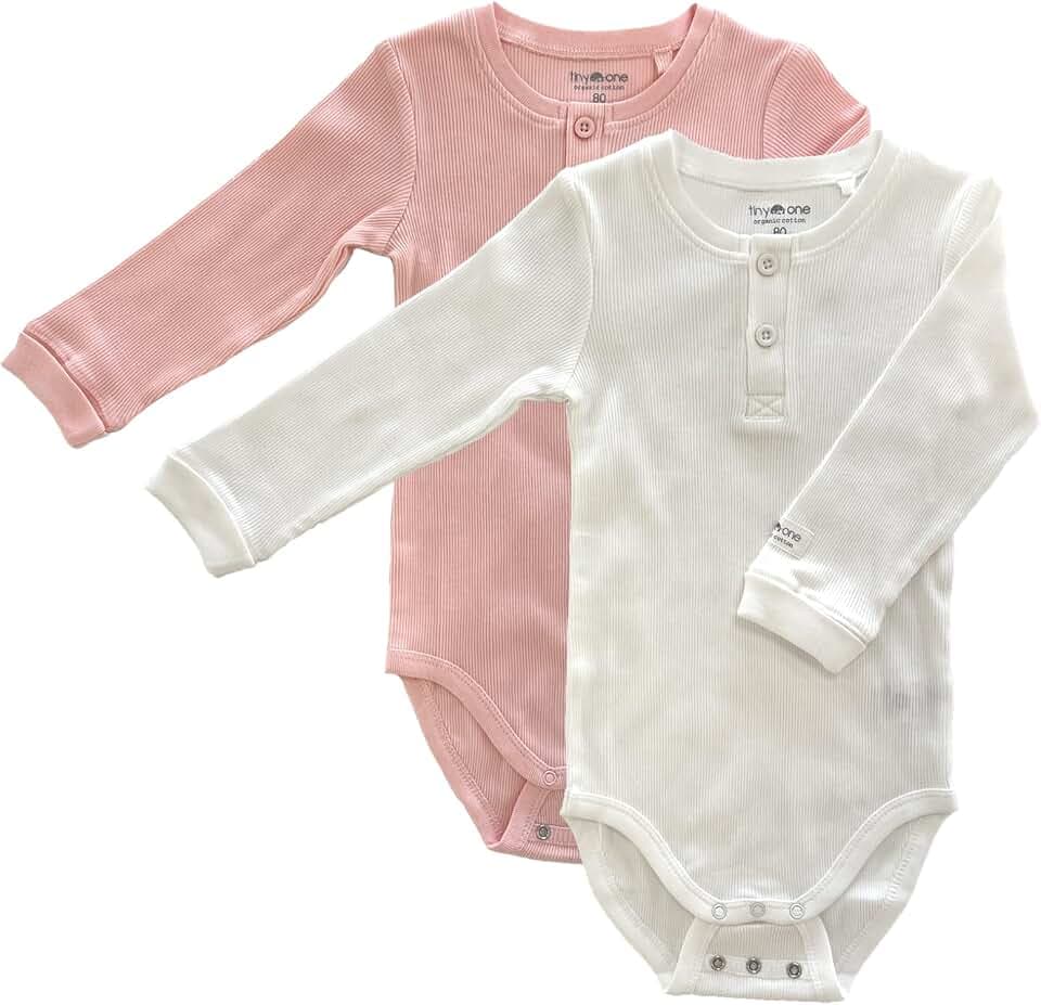 Tiny One Baby Body Langarm im 2er Set | Unisex | 0-18 Monate