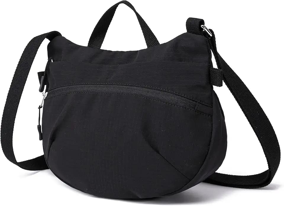 Haytijoe Nylon Small Crossbody Bags for Women Lightweight Top Handle Purse