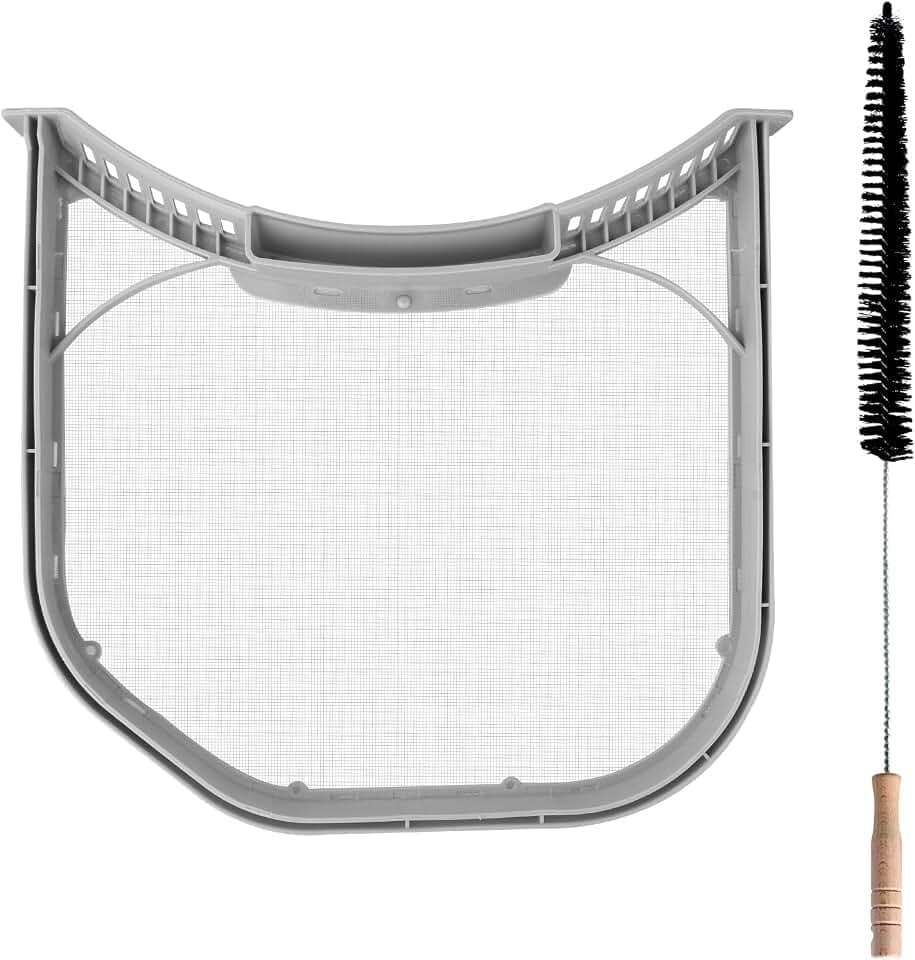 Showingo ADQ56656401 Dryer Lint Filter Screen Trap Replacement for LG DLEX3900B DLEX3370W DLEX3570V DLEX3900W DLEX3470V DLEX3250W | Replaces ADQ566564 AP4457244 1462822 AH3531962 with Cleaning Brush