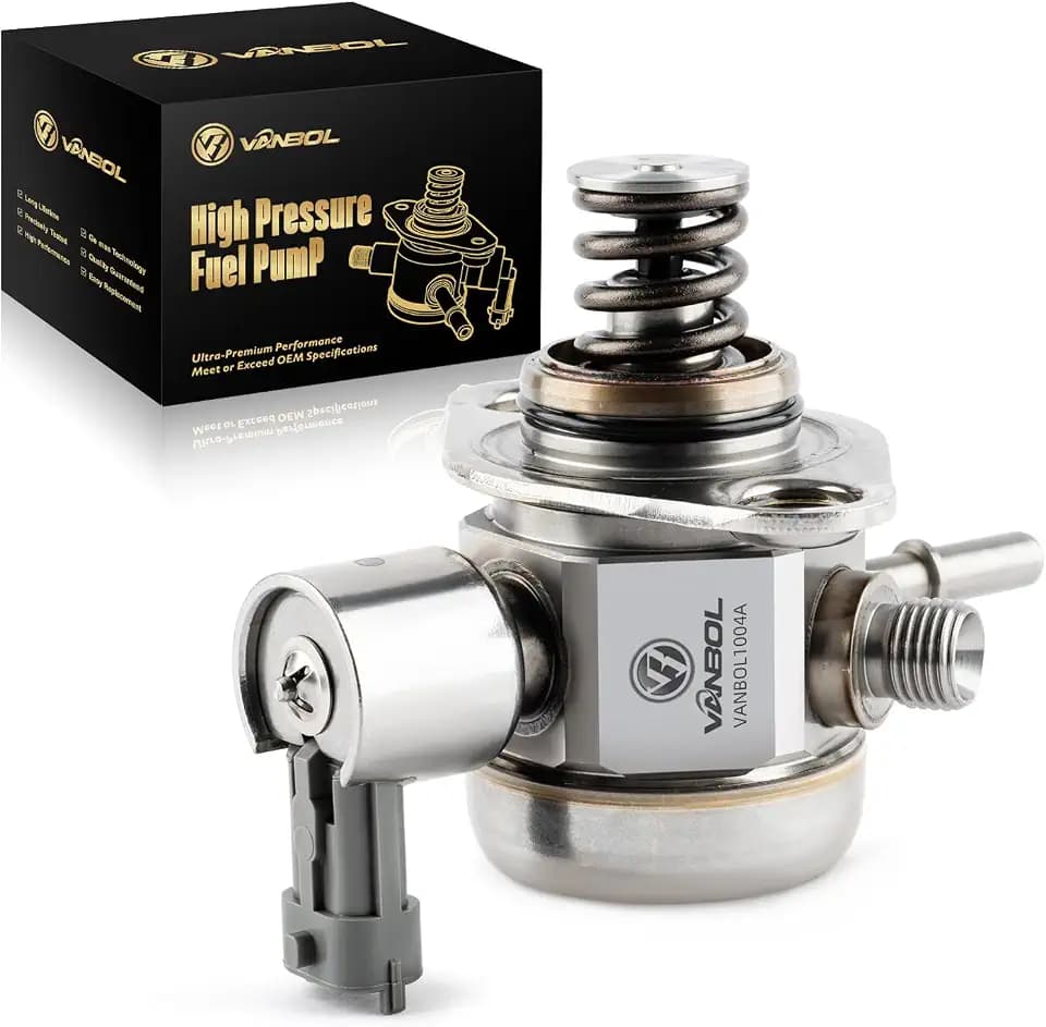High Pressure Fuel Pump Compatible with 2012-2018 Ford Edge Escape Explorer Focus Fusion Police Sedan Land Rover Discovery LR2 Range Rover Evoque Lincoln MKC MKT MKZ L4 2.0L Replace 0261520152