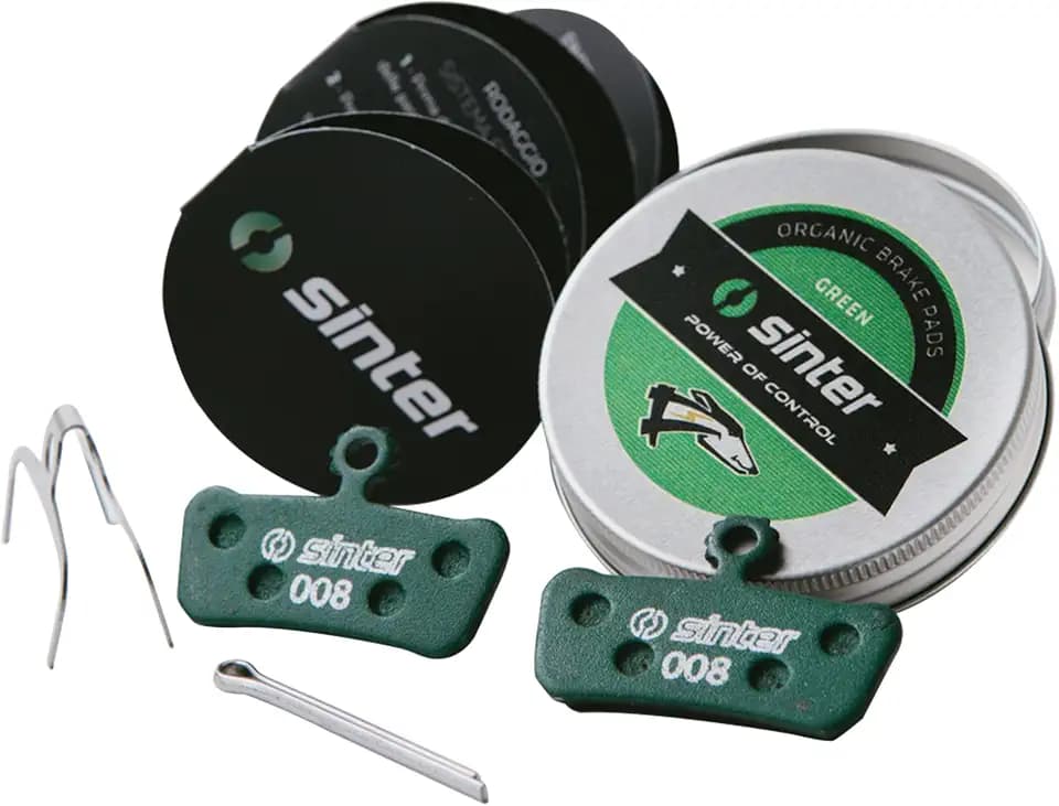 SINTER Premium Bremsbeläge für Avid & SRAM (Elixir Trail, G2, Guide), Organischen Fahrrad Scheibenbremse für Avid Elixir Trail 7,9, XO, SRAM G2 RSC, G2 Ultimate, Guide R,RS,RSC,T,Ultimate