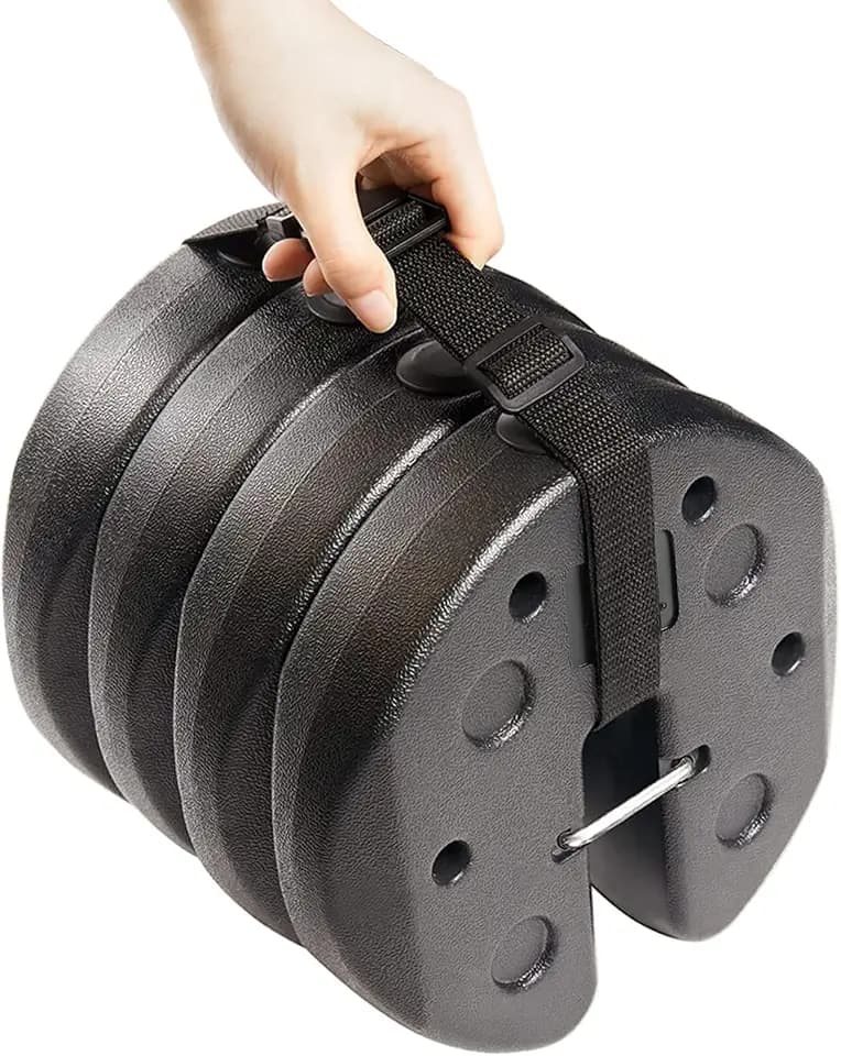 ABCCANOPY 27LBS Easy Canopy Weights with Lock Design,4 Pack