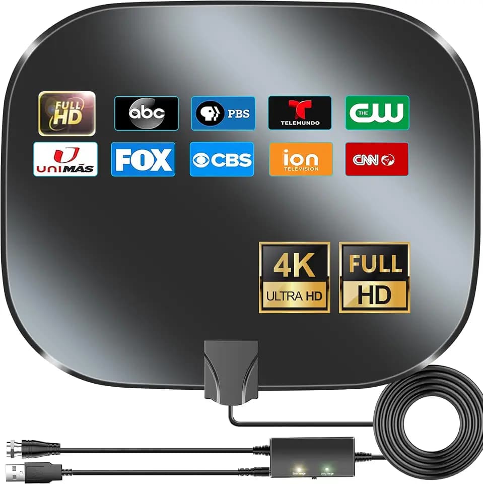 Digital Antenna for Local Channels, TV Antenna for Smart TV